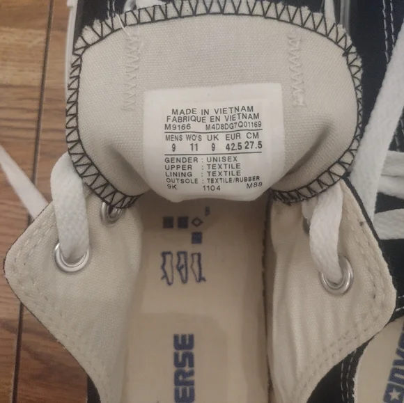 Converse Chuck Taylor All Star M9166 Unisex Sneakers - Picture 9 of 9